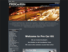 Tablet Screenshot of procarkits.co.uk